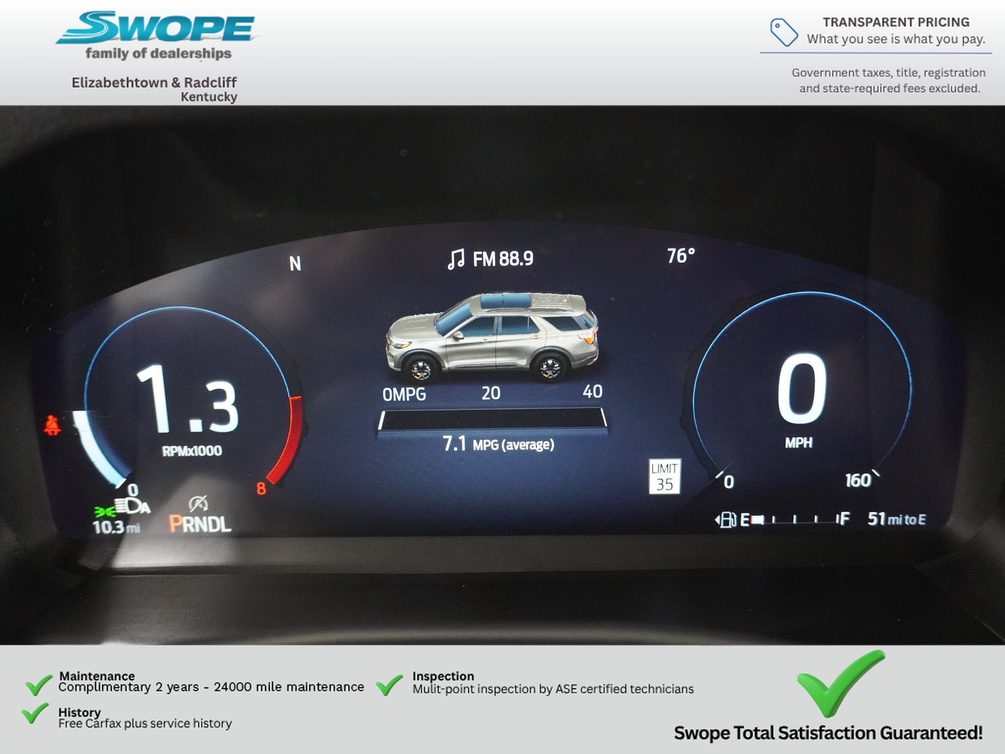 New 2027 Ford Explorer Tremor w/ Tremor Convenience Package AWD/4WD image 21