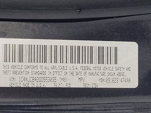Used 2016 Jeep Compass Sport w/ Power Value Group FWD image 33