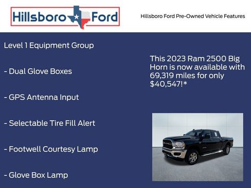 Used 2023 RAM 2500 Big Horn w/ Level 1 Equipment Group image 7