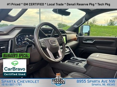 Certified 2025 GMC Sierra 3500 Denali w/ Denali Reserve Package AWD/4WD image 18