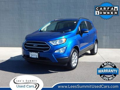 Used 2020 Ford EcoSport SE