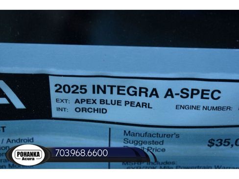 New 2025 Acura Integra A-Spec image 34