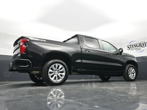 Certified 2022 Chevrolet Silverado 1500 Custom w/ LPO, Dark Essentials Package AWD/4WD image 35