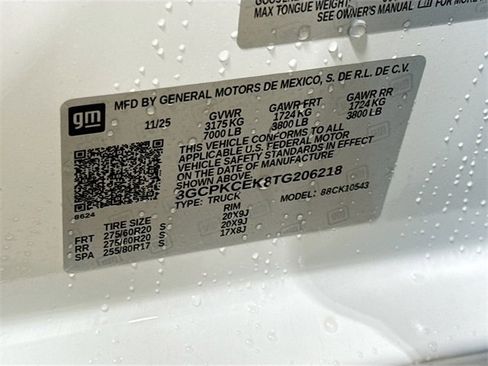 New 2026 Chevrolet Silverado 1500 Custom Trail Boss image 33