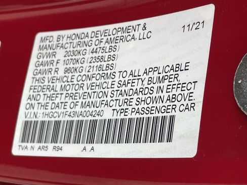 Used 2022 Honda Accord Sport Special Edition image 29