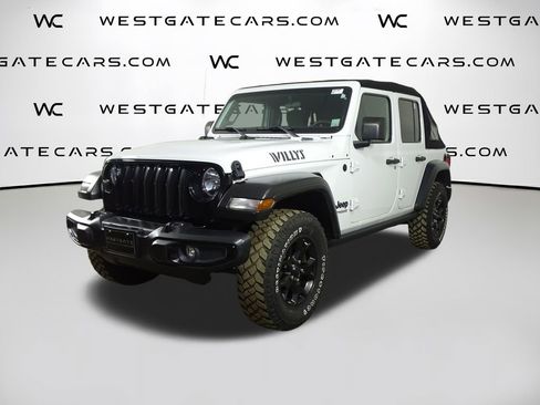 Used 2021 Jeep Wrangler Unlimited Sport image 1