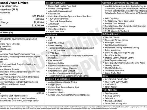 New 2025 Hyundai Venue Limited image 23