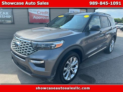 Used 2021 Ford Explorer Platinum w/ Premium Technology Package AWD/4WD image 1