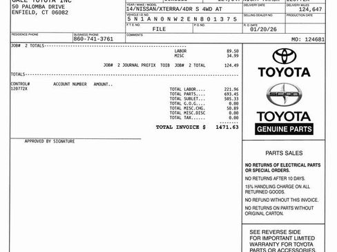 Used 2014 Nissan Xterra PRO-4X image 13