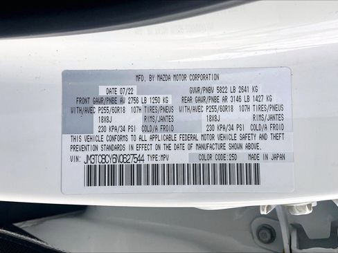 Used 2022 MAZDA CX-9 Touring w/ Touring Premium Package image 38