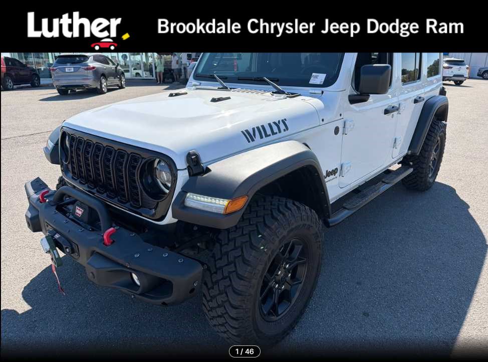 Used 2025 Jeep Wrangler Unlimited Sport AWD/4WD image 1