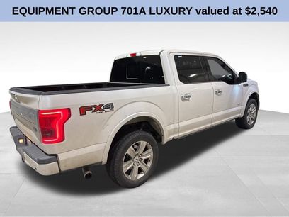 Used 2015 Ford F150 Platinum w/ Equipment Group 701A Luxury