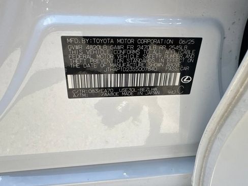 Used 2025 Lexus IS 500 w/ Accessory Package 2 RWD image 16
