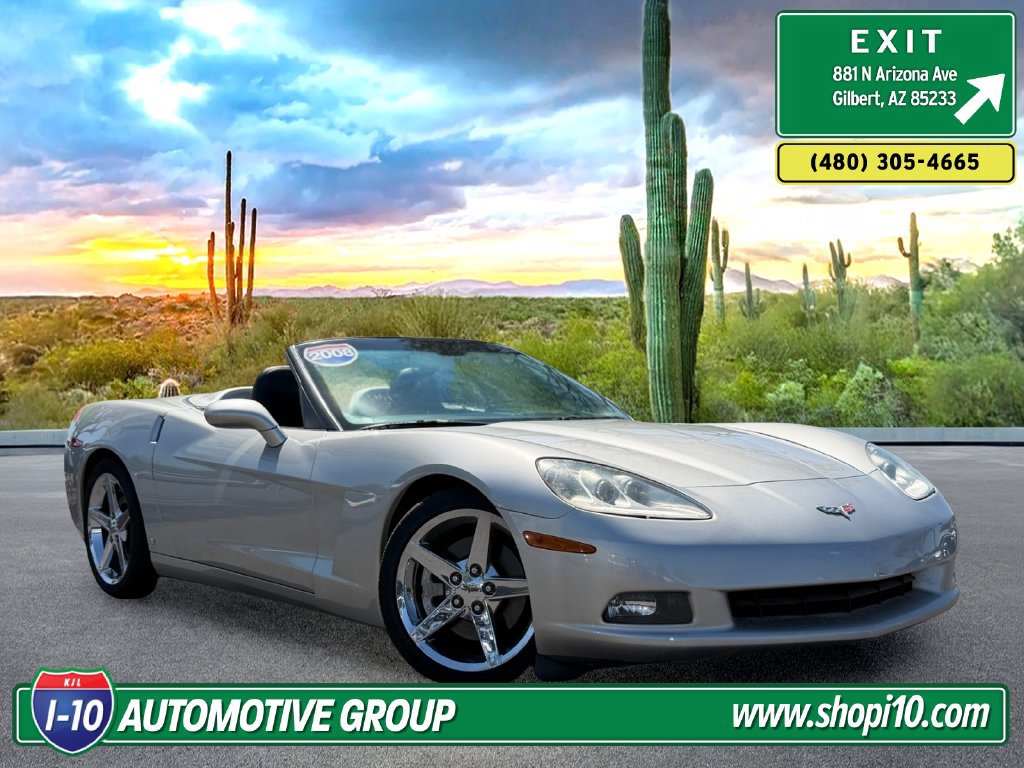 Used 2008 Chevrolet Corvette Convertible w/ Preferred Equipment Group RWD image 1