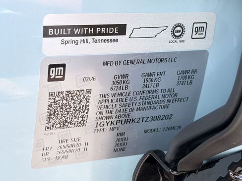 New 2026 Cadillac Lyriq Sport w/ LPO, Floor Liner Package RWD image 20