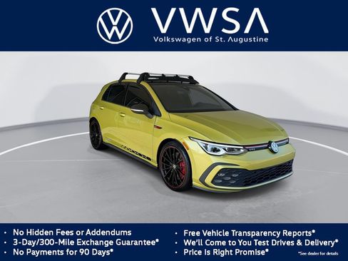 Used 2023 Volkswagen GTI 40th Anniversary Edition FWD image 1