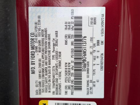 Used 2021 Ford Mustang GT Premium RWD image 36
