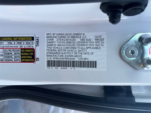 Certified 2024 Honda Odyssey Touring image 26