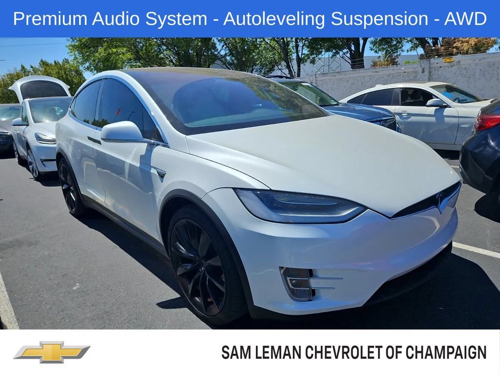 Used 2020 Tesla Model X Long Range AWD/4WD image 1