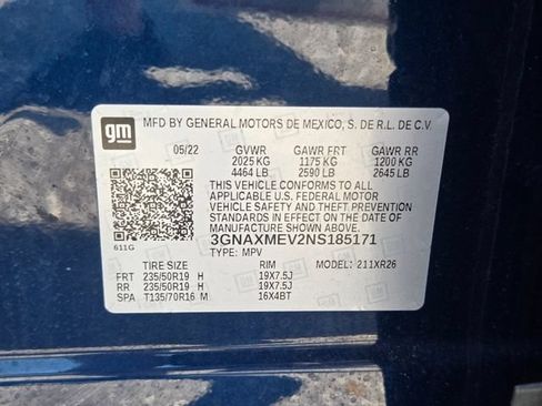 Used 2022 Chevrolet Equinox RS FWD image 32