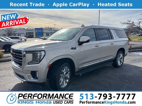 Used 2021 GMC Yukon XL SLT w/ SLT Premium Package image 1