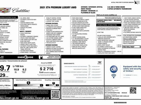 Used 2021 Cadillac XT4 Premium Luxury image 4