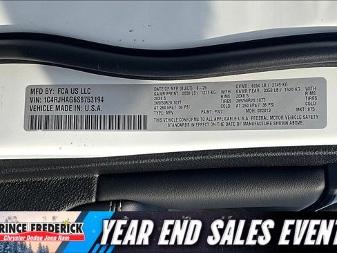 New 2025 Jeep Grand Cherokee 4WD image 13