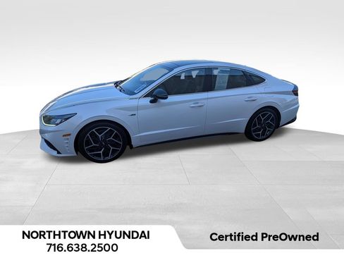 Certified 2021 Hyundai Sonata N Line FWD image 3
