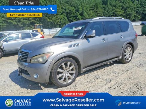 Used 2013 INFINITI QX56 4WD w/ Theater Pkg image 1