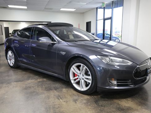 Used 2015 Tesla Model S P85D AWD/4WD image 7