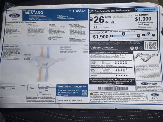 New 2026 Ford Mustang Coupe RWD image 17