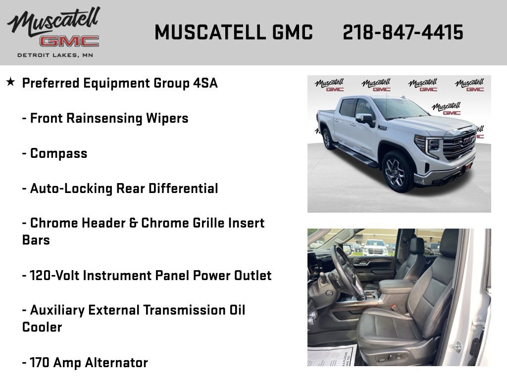 Used 2023 GMC Sierra 1500 SLT w/ SLT Premium Package AWD/4WD image 18