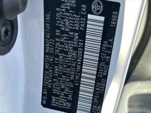 Certified 2022 Toyota Camry XSE image 33