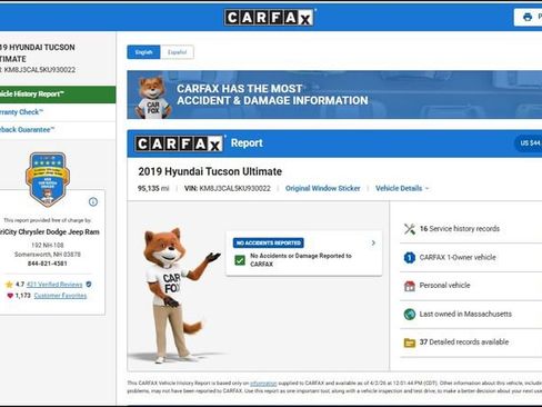 Used 2019 Hyundai Tucson Ultimate image 2