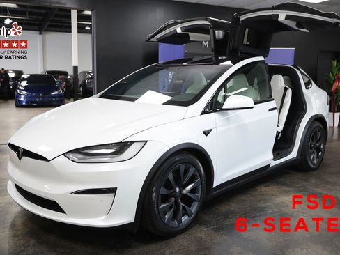 Used 2021 Tesla Model X Long Range image 1