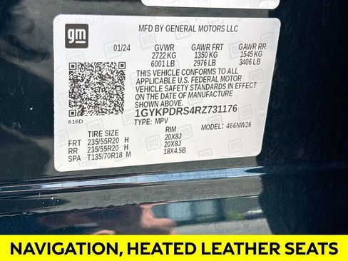 Used 2024 Cadillac XT6 Premium Luxury w/ LPO, Floor Liner Package AWD/4WD image 32