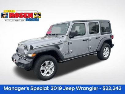 Used 2019 Jeep Wrangler Unlimited Sport S