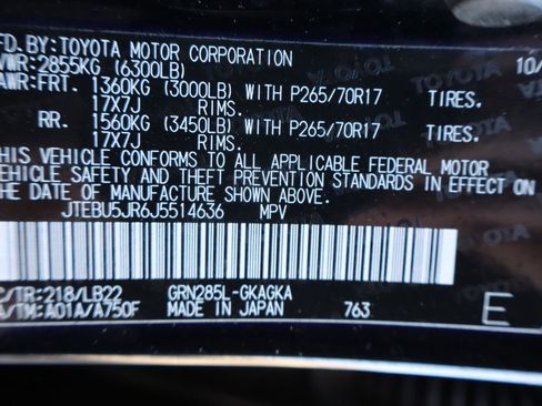 Used 2018 Toyota 4Runner SR5 Premium AWD/4WD image 49