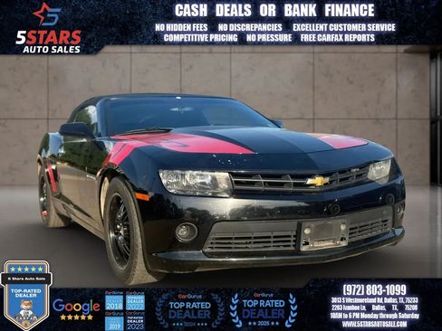Used 2014 Chevrolet Camaro LT RWD image 1