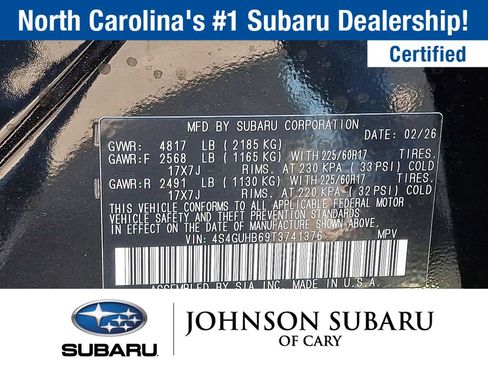 Used 2026 Subaru Crosstrek 2.5i AWD/4WD image 18