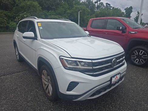 Used 2021 Volkswagen Atlas SEL AWD/4WD image 3