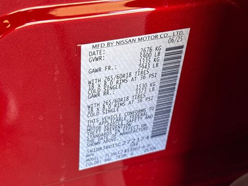 New 2025 Nissan Pathfinder Rock Creek image 35