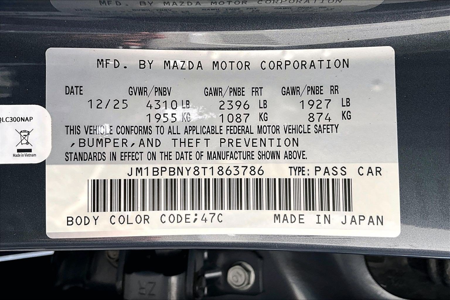 Used 2026 MAZDA MAZDA3 Hatchback w/ Appearance Package AWD/4WD image 34