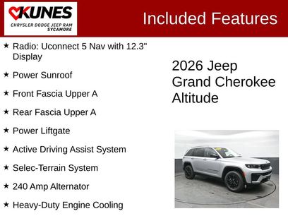 New 2026 Jeep Grand Cherokee Altitude