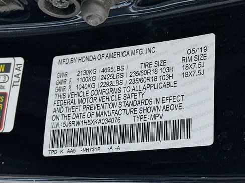 Used 2019 Honda CR-V EX image 12