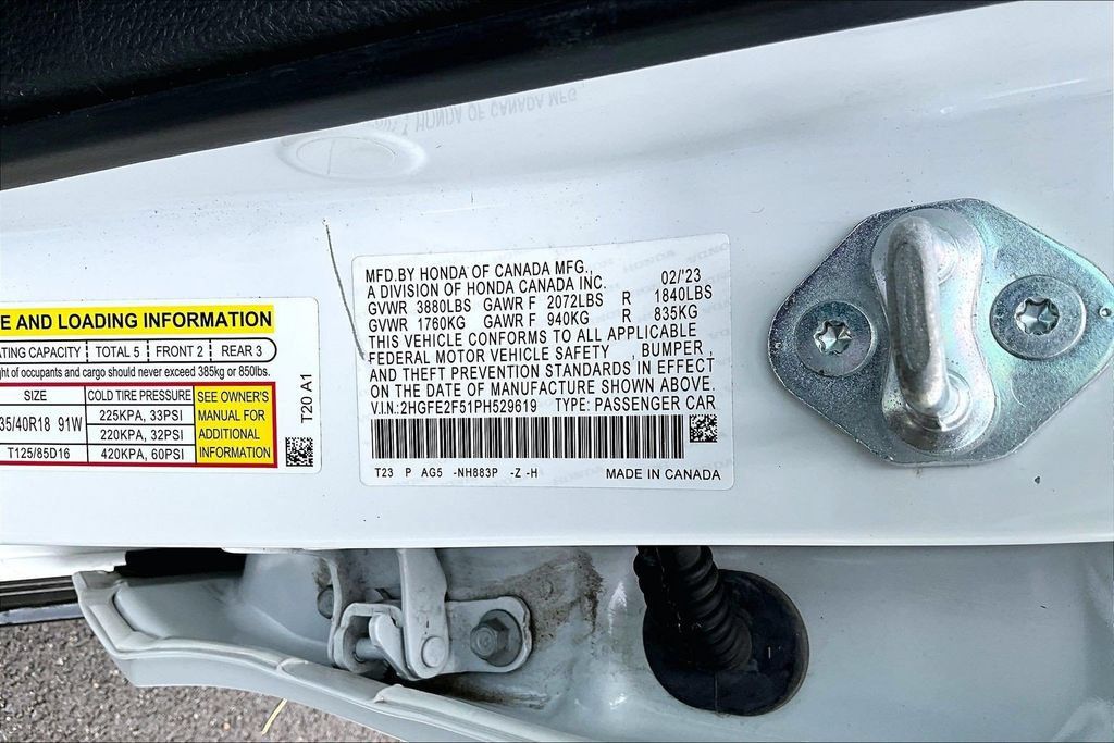 Used 2023 Honda Civic Sport image 35