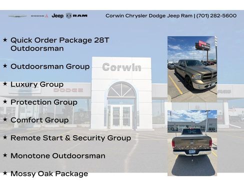 Used 2015 RAM 1500 Outdoorsman AWD/4WD image 8