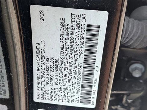 Used 2024 Honda Accord LX image 15