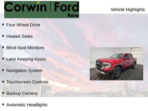 Used 2025 Ford Ranger XLT w/ Equipment Group 301A High image 7