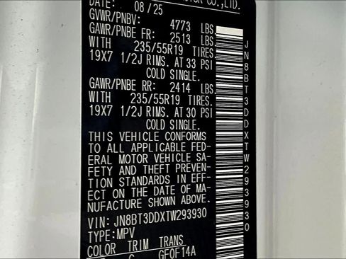 New 2026 Nissan Rogue Platinum w/ Platinum Premium Package image 14